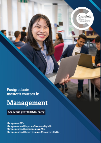Management MSc course brochure