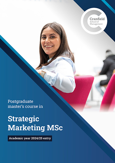 Strategic Marketing course brochure