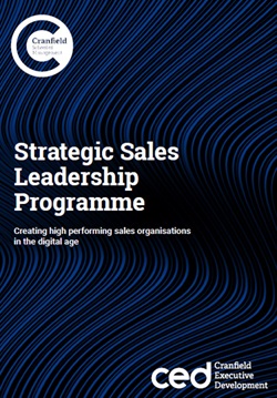 Strategic Sales Leadership Programme brochure
