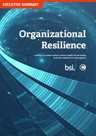 Organizational Resilience Executive Summary