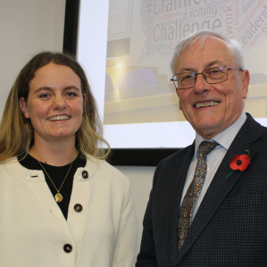 Photo of Joe Nellis and India Wishart