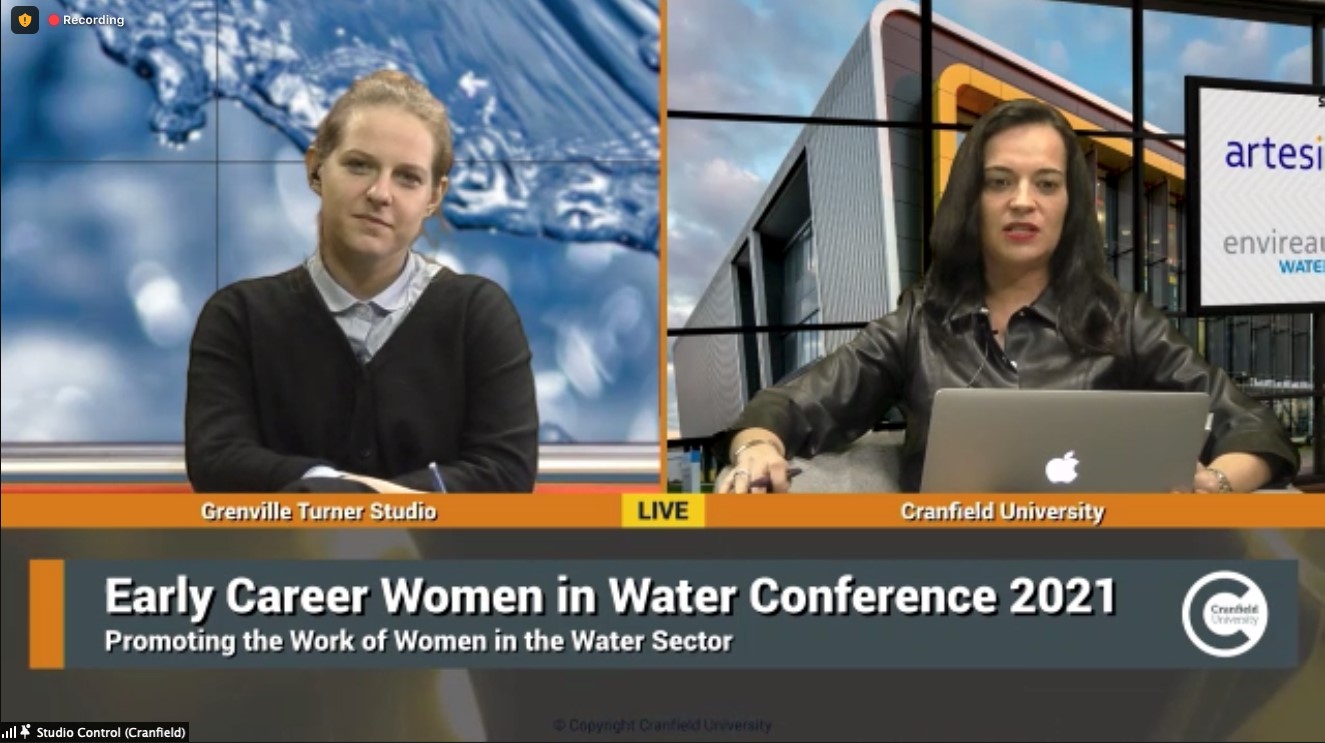 Women in water event