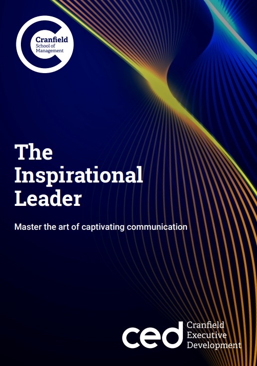 The Inspirational Leader brochure