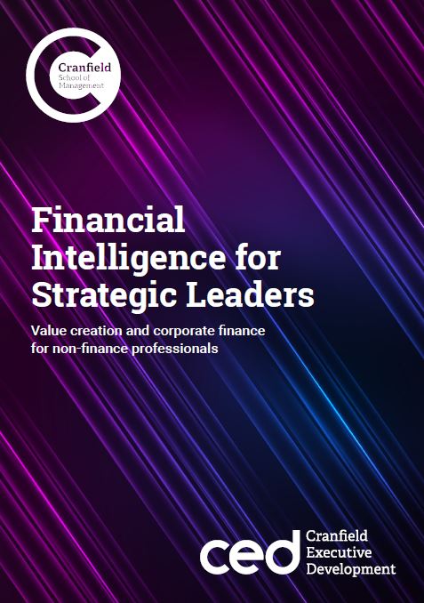 Finance for the Boardroom brochure