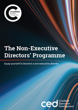 The Non-Executive Directors' Seminar brochure