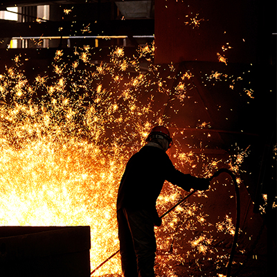 Welding sparks manufacturing