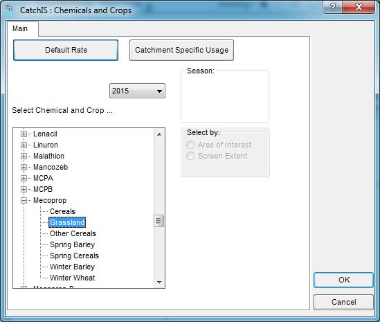 CatchIS select Mecoprop on grass