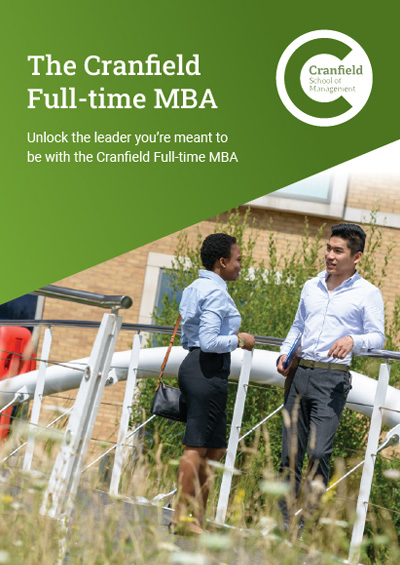 The Cranfield Full-time MBA