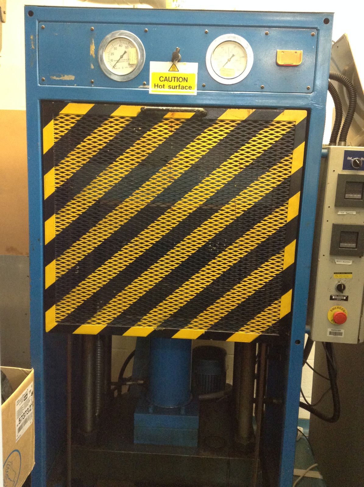 Enhanced composites and structures facility 400c press 420mm platterns