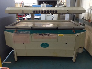 Enhanced composites and structures facility Air press vacuum forming table