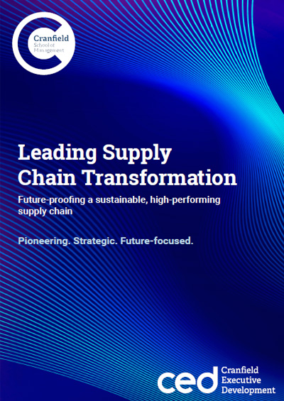 Supply Chain Management Brochure