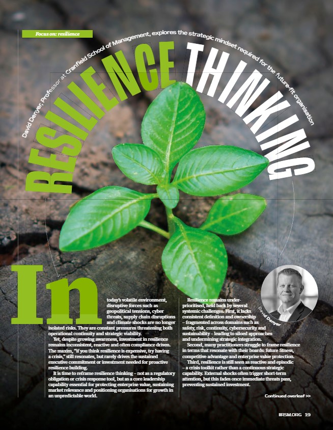 Resilience Thinking magazine