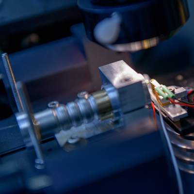 close up of machinery