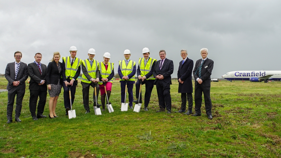 Attendees at the DARTeC groundbreaking ceremony