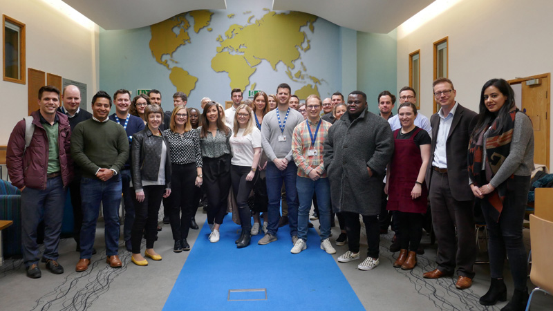 Members of the first cohort of MML students