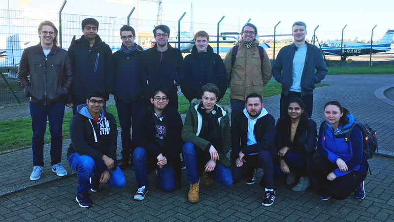 Members of the CranSEDS competition team