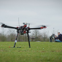 UAV on grass