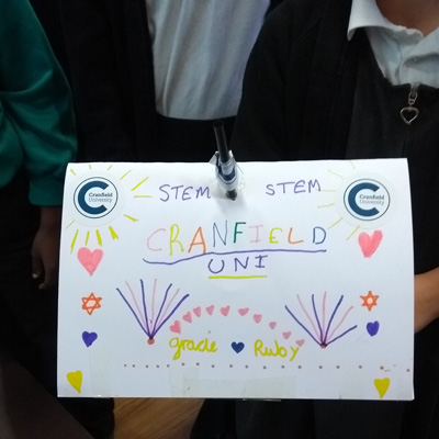 A plane wing designed by some of the Brooksward students