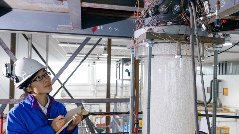 Cranfield’s near industrial scale flow test loop