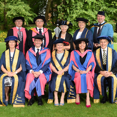 Leading business figures celebrated at Cranfield School of Management graduation