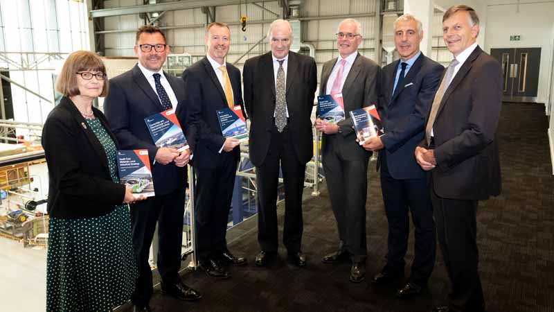 The Rt Hon Lord Henley with SEMLEP and Cranfield staff