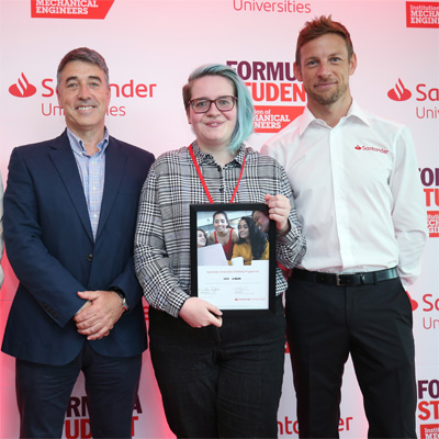 Samantha Gibson at the launch of the inaugural STEMships programme