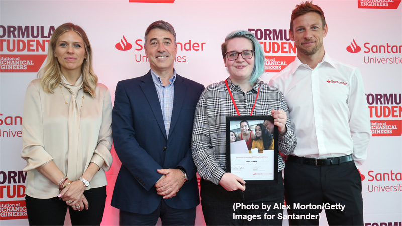 Samantha Gibson at the launch of the inaugural STEMships programme