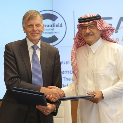 Professor Sir Peter Gregson and Dr Mohammed A Al-Sudairy 