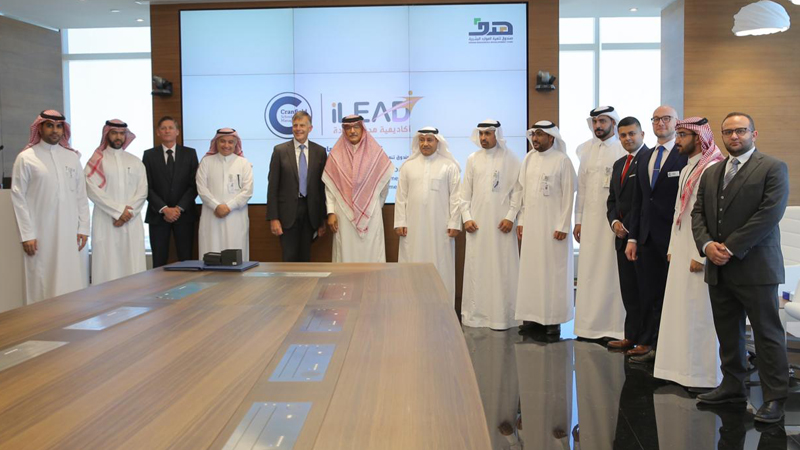 Cranfield and HRDF representatives