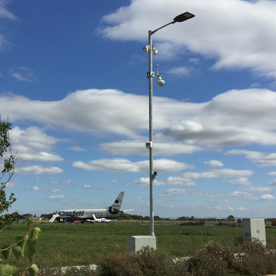sensors on lamp-posts