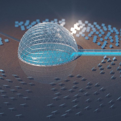 An image of the solar dome.