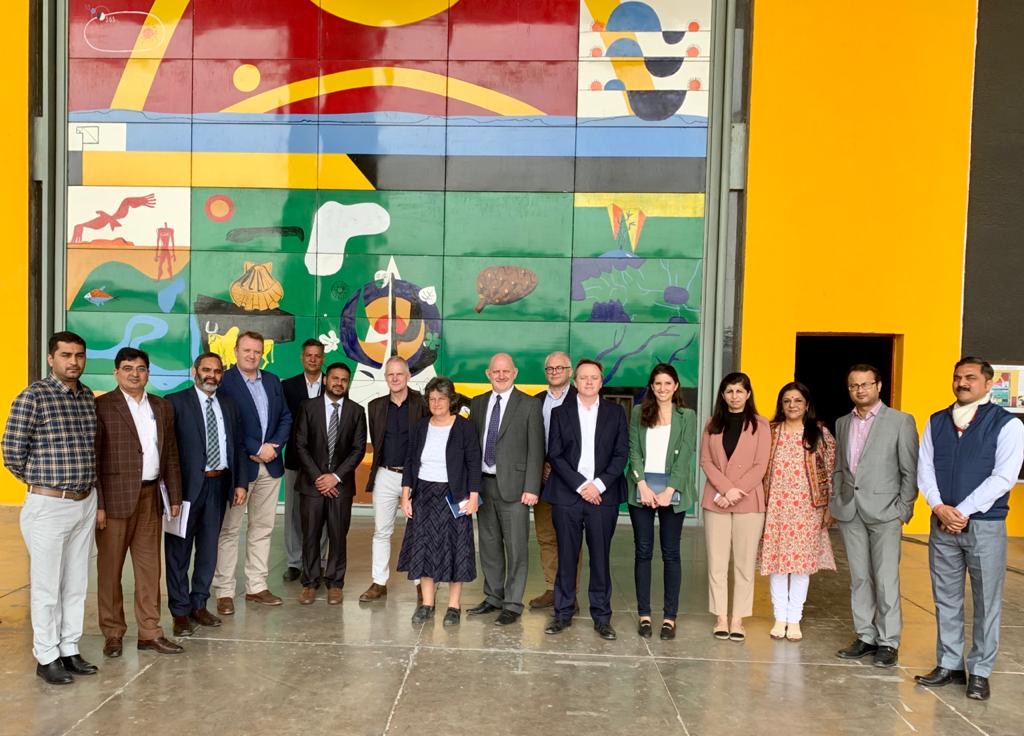 The UK India team looking to develop a local model for Post-Harvest Management and a cold-chain storage hub.