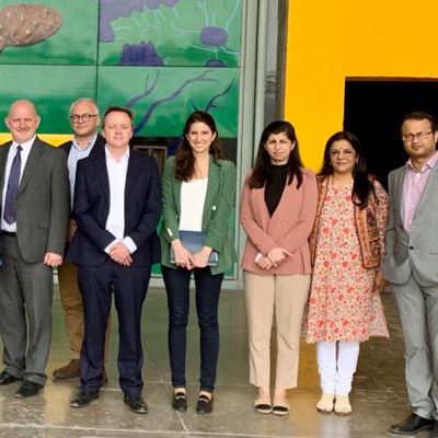 Dr Natalia Falagan at the UK India scouping study tour to develop Post-Harvest Managemanet and cold-chain storage hub. 