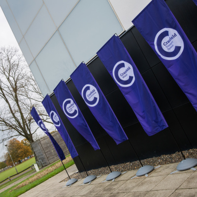 cranfield university flags