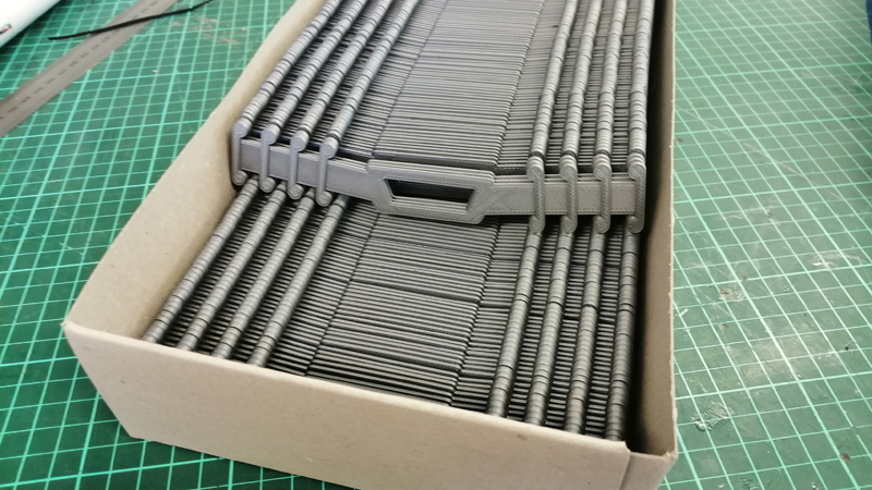 box of completed ear savers