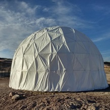 Dome in desert