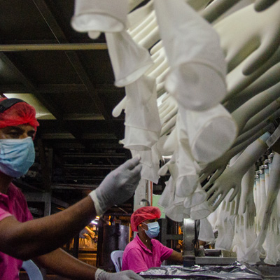 glove factory
