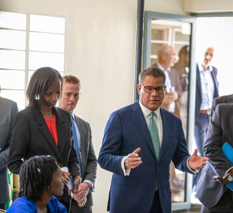 Alok Sharma at ACES centre