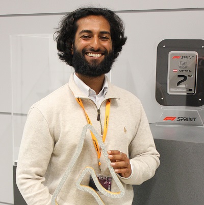 Winner of the TJA scholarship, Daniyaal Irfan