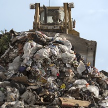 landfill rubbish