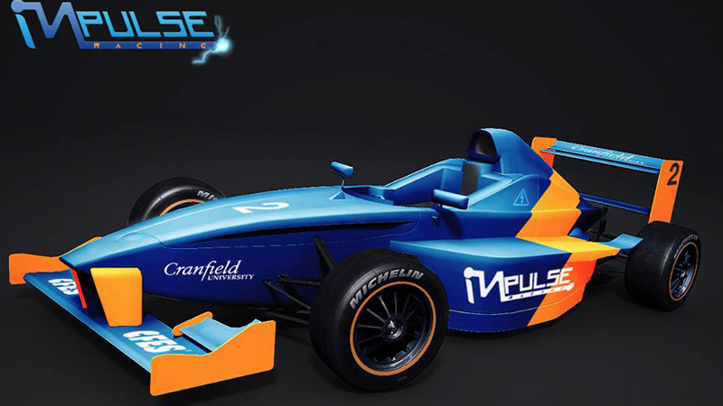 Cranfield's motorsport car