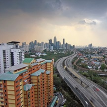 Cityscape of Kuala-Lumpur-Berembang