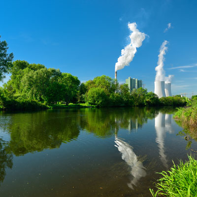 Sun emerging over the dark earth, cropped image