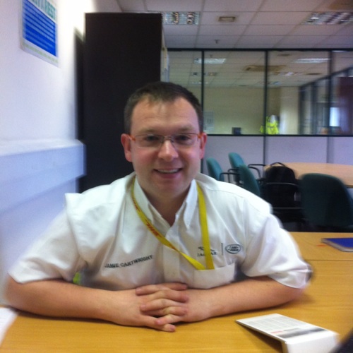 Jamie Cartwright from Jaguar Landrover