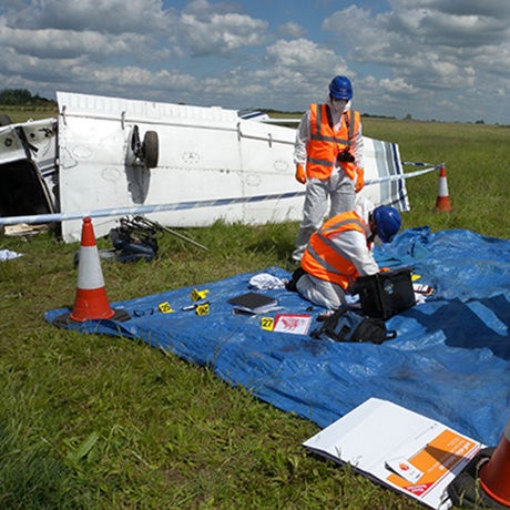 Aircraft accident investigation 