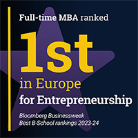 1st in Europe for Entrepreneurship