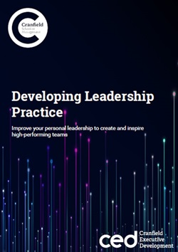 Developing Leadership Practice Brochure