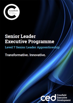Senior Leader Executive Programme employer brochure